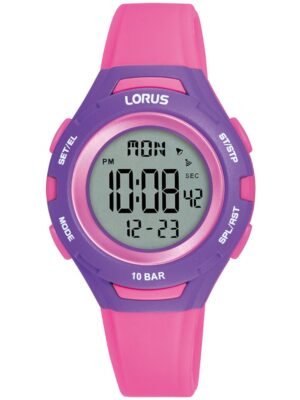 Lorus R2395PX9 Orologio Bambino Digital Cronografo 32mm 10ATM