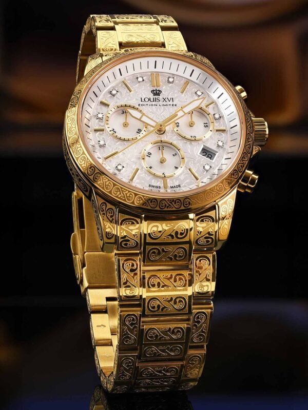 Louis XVI LXVI6002 Orologio Donna Palais Royale Cronografo 38mm 10ATM