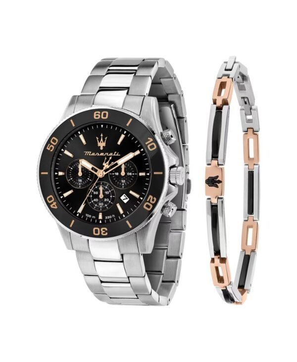 Maserati Orologio Competizione con Bracciale Maserati Orologio Competizione con Bracciale