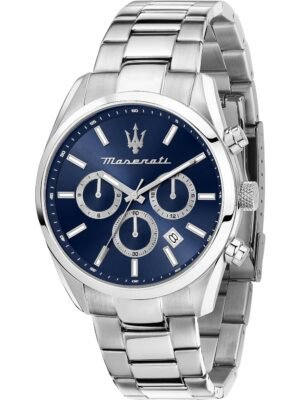 Maserati R8853151040 Orologio Uomo Attrazione Cronografo 43mm 5ATM