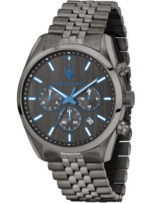 Maserati R8853154002 Orologio Uomo Dark Edition Cronografo 43mm 5ATM