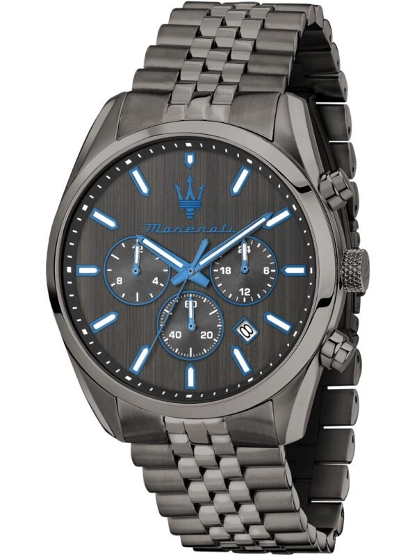 Maserati R8853154002 Orologio Uomo Dark Edition Cronografo 43mm 5ATM