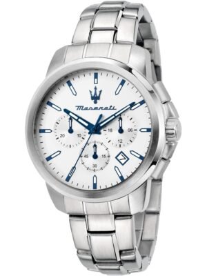 Maserati R8873621048 Orologio Uomo Successo Cronografo 42mm 5ATM