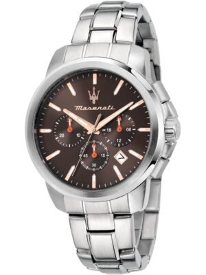 Maserati R8873621050 Orologio Uomo Successo Cronografo 42mm 5ATM