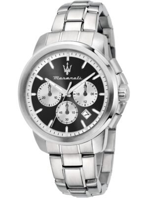 Maserati R8873621052 Orologio Uomo Successo Cronografo 42mm 5ATM