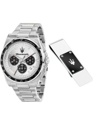 Maserati R8873652009 Orologio Uomo Velocita Cronografo Set 43mm 10ATM