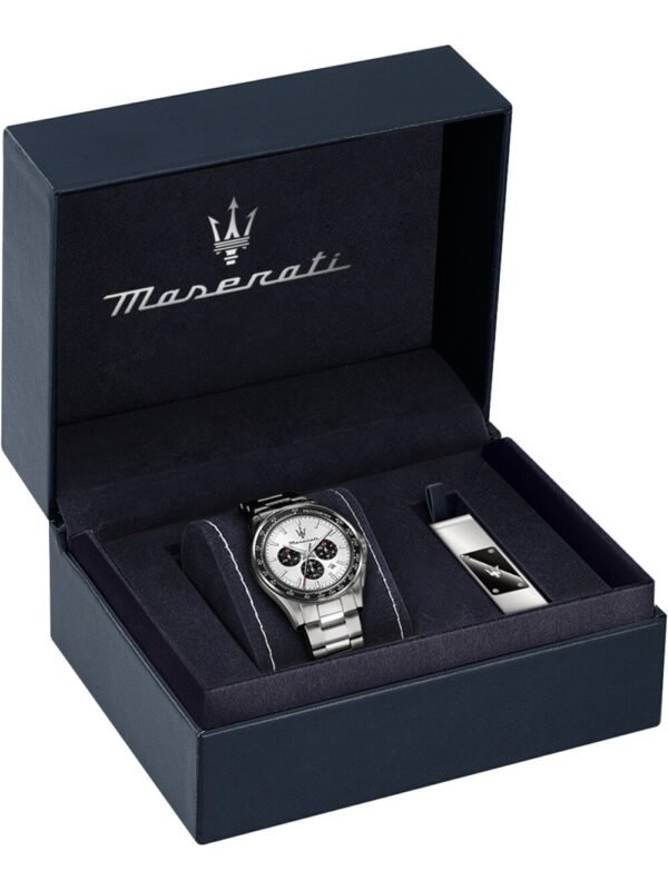 Maserati R8873652009 Orologio Uomo Velocita Cronografo Set 43mm 10ATM