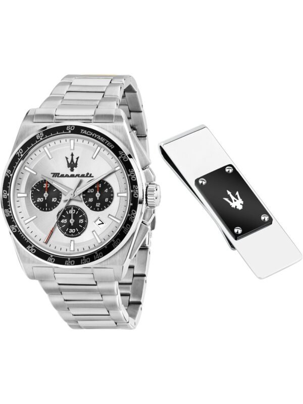 Maserati R8873652009 Orologio Uomo Velocita Cronografo Set 43mm 10ATM