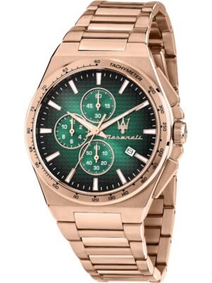 Maserati R8873653001 Orologio Uomo Velocita Slim Cronografo 41mm 5ATM