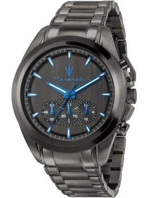 Maserati R8873654001 Orologio Uomo Dark Edition Cronografo 43mm 10ATM