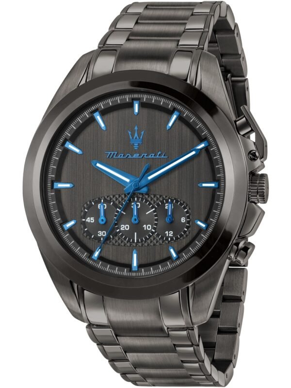 Maserati R8873654001 Orologio Uomo Dark Edition Cronografo 43mm 10ATM