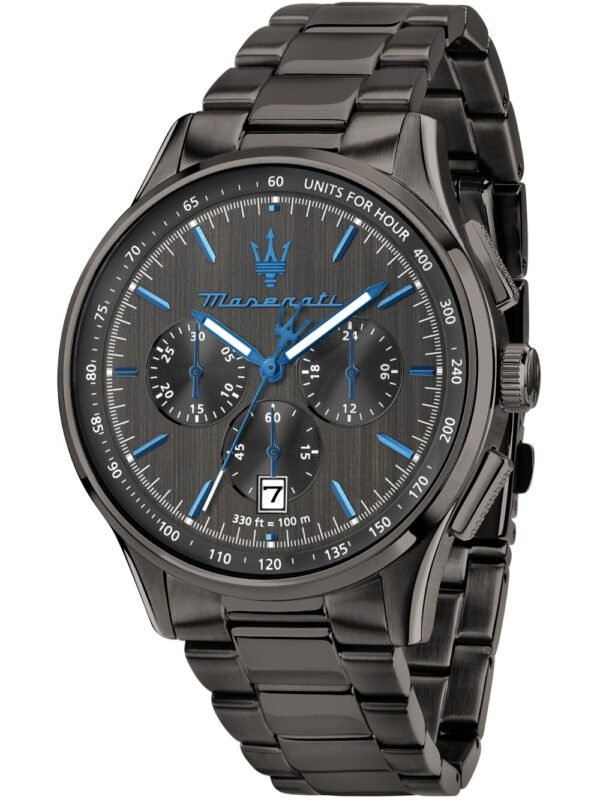 Maserati R8873654002 Orologio Uomo Dark Edition Cronografo 42mm 10ATM