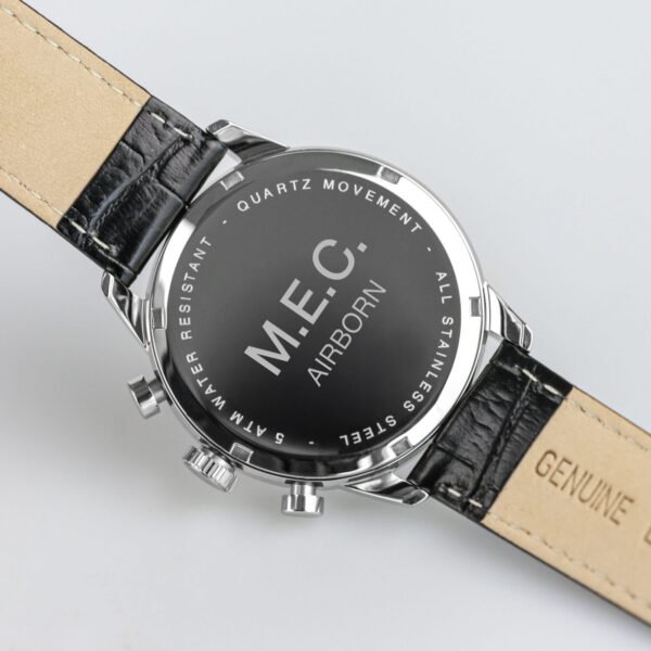 M.e.c. Airbon Con Cassa In Acciaio da 42mm e dial Nero M.e.c. Airbon Con Cassa In Acciaio da 42mm e dial Nero