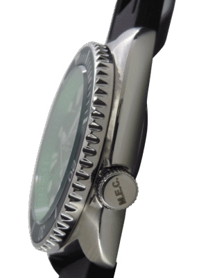 Mec Gruppo Gamma Automatico Zaffiro Sub 200 Metri Dial Black Vintage