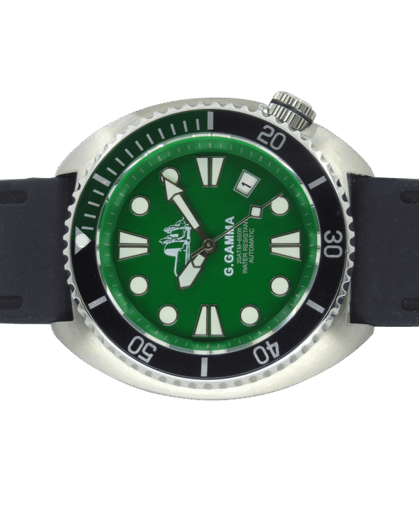 Mec Gruppo Gamma Automatico Zaffiro Sub 200 Metri Dial Verde Mec Gruppo Gamma Automatico Zaffiro Sub 200 Metri Dial Verde