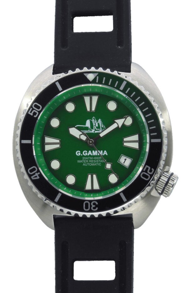 Mec Gruppo Gamma Automatico Zaffiro Sub 200 Metri Dial Verde Mec Gruppo Gamma Automatico Zaffiro Sub 200 Metri Dial Verde