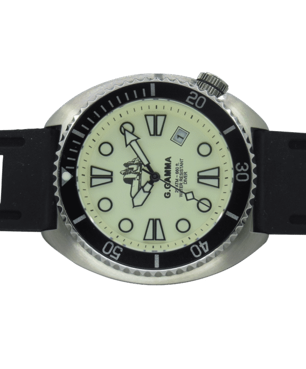 Mec Gruppo Gamma Quarzo Zaffiro Sub 200 Metri Dial Full Light
