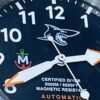 Militum 2000 Megalodonte Automatico Swiss Made Sub 2000 Metri Valvola Elio Vetro Zaffiro Ghiera Ceramica Blu Opaco Scura Quadrante Blu Braccialato Militum 2000 Megalodonte Automatico Swiss Made Sub 2000 Metri Valvola Elio Vetro Zaffiro Ghiera Ceramica Blu Opaco Scura Quadrante Blu Braccialato