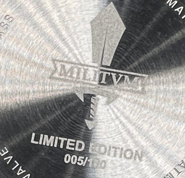 Militum Abisso Marino AM1 Sub 1000 Metri Valvola elio Cassa In Acciaio da 44mm con proteggi corona automatica Vetro Zaffiro Militum Abisso Marino AM1 Sub 1000 Metri Valvola elio Cassa In Acciaio da 44mm con proteggi corona automatica Vetro Zaffiro