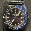 Militum Automatico GMT Elicopter Dial Black Lunetta Girevole Nera e Blu Militum Automatico GMT Elicopter Dial Black Lunetta Girevole Nera e Blu