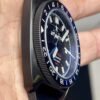 Militum Automatico GMT Elicopter Dial Black Lunetta Girevole Nera e Blu Militum Automatico GMT Elicopter Dial Black Lunetta Girevole Nera e Blu