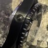 Militum Automatico Sub 2000 Metri PVD Valvola Elio Vetro Zaffiro Ghiera Ceramica Nera Quadrante nero opaco