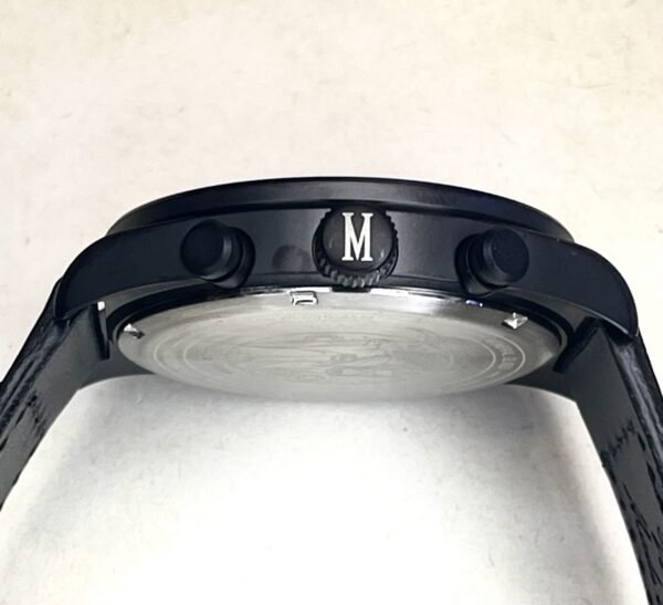 Militum Chronos Dotato Di Cronografo Cassa finitura Pvd Da 44mm Dial Nero