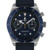Militum Chronos Dotato Di Cronografo Cassa Satinata Da 44mm Dial Blu