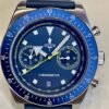 Militum Chronos Dotato Di Cronografo Cassa Satinata Da 44mm Dial Blu