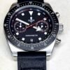Militum Chronos Dotato Di Cronografo Cassa Satinata Da 44mm Dial Nero