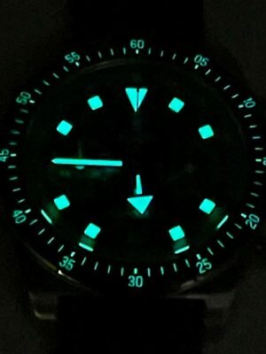 Militum Chronos Dotato Di Cronografo Cassa Satinata Da 44mm Dial Nero