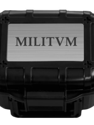 Militum Crono Evolution Da 42mm Dial e Ghiera di Colore Nero