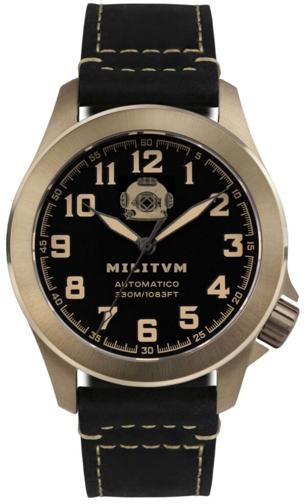 Militum Marisub In Bronzo Palombaro Cassa 44mm Vetro zaffiro Sub 330 metri