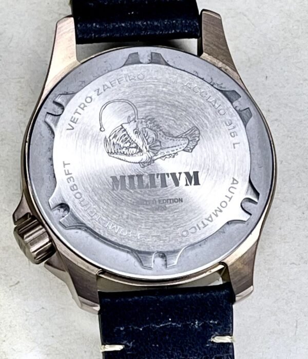 Militum Marisub In Bronzo Palombaro Cassa 44mm Vetro zaffiro Sub 330 metri