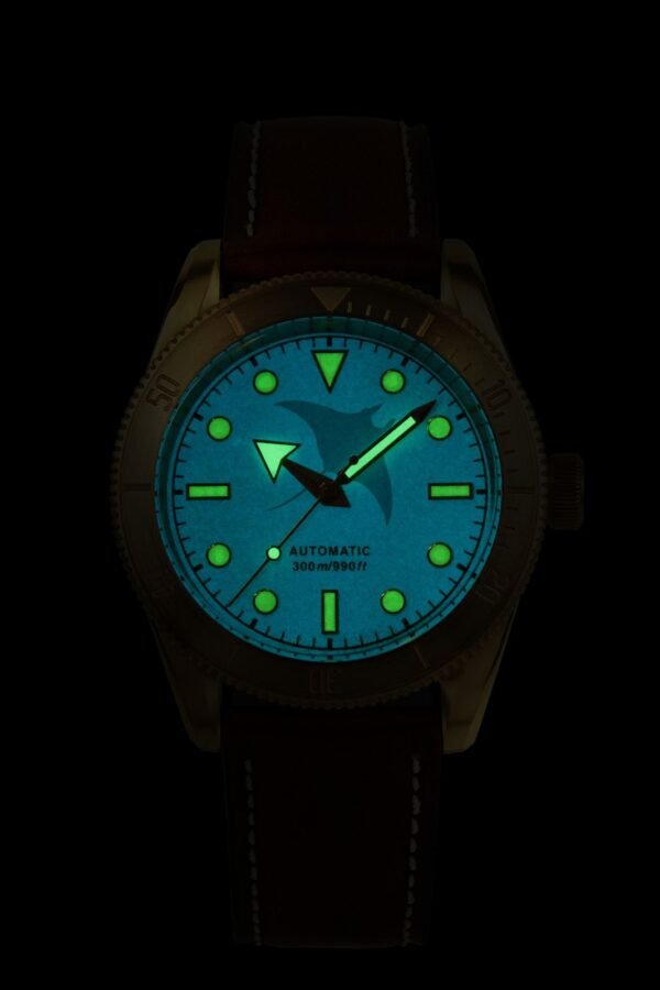 Militum Marisub Manta In Bronzo Cassa 40mm Vetro zaffiro Sub 300 metri Quadrante Celeste Tiffany Militum Marisub Manta In Bronzo Cassa 40mm Vetro zaffiro Sub 300 metri Quadrante Celeste Tiffany