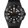 Militum Oblò Sub 1000 Metri cassa 42mm e 15 di altezza in acciaio black