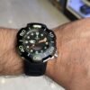 Militum Ocean 1000 Metri Automatico con valvola Elio Zaffiro Limited Edition Gladio Cassa Satinata e Ghiera Nera Con Cinturino Nero