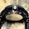 Militum Poseidone C3 Cassa 46mm Sub 1000 Metri Limited Edition 1/100 Valvola Elio Vetro Zaffiro Ghiera Ceramica Quadrante California Nero Con Inserti Blu