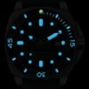 Militum Poseidone P4 Cassa 46mm Sub 1000 Metri Limited Edition 1/100 Valvola Elio Vetro Zaffiro Ghiera Ceramica Quadrante Pan Verde