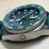Militum Poseidone P4 Cassa 46mm Sub 1000 Metri Limited Edition 1/100 Valvola Elio Vetro Zaffiro Ghiera Ceramica Quadrante Pan Verde