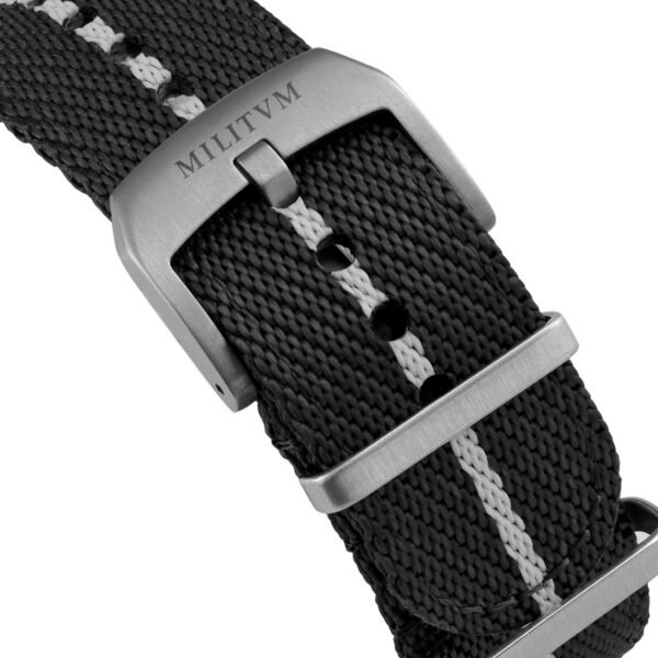 Militum Vulcanico da 42mm In Carbonio Forgiato e Titanio 30 Atm Dial Black Cinturino Nato