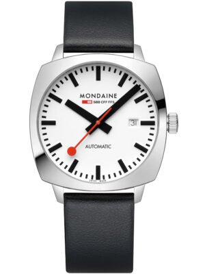 Mondaine MSL.3961B.LBV Orologio Uomo Cushion Automatico 39mm 10ATM
