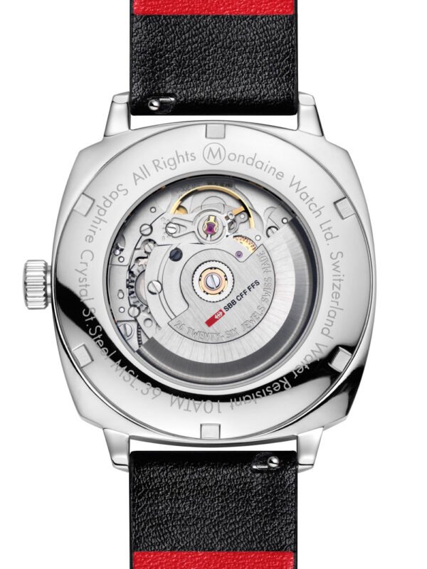 Mondaine MSL.3961B.LBV Orologio Uomo Cushion Automatico 39mm 10ATM