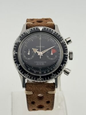 Nivada Croton Chronomaster Aviator Sea Diver ref 105 / 9870 Valjoux 23 full set CASD