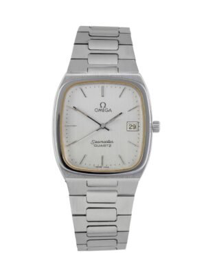 Omega Seamaster steel quartz men's watch 196.0166, 396.0887 Vintage [2605336]