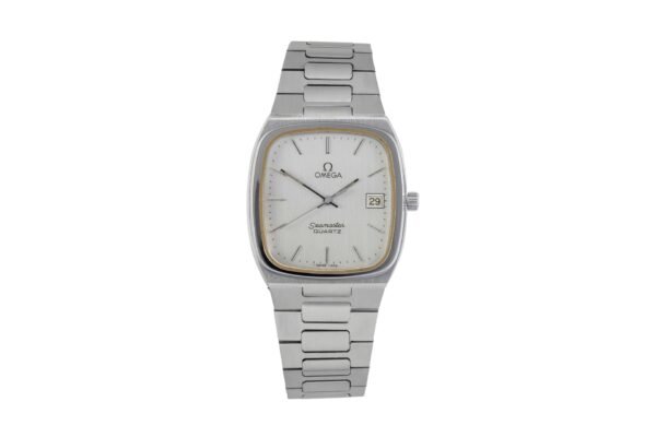 Omega Seamaster steel quartz men's watch 196.0166, 396.0887 Vintage [2605336]