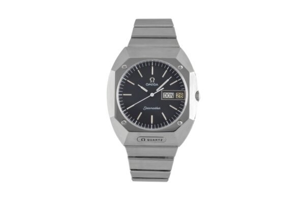 Omega Seamaster steel quartz men's watch ST 396.0840 Vintage [2604501]