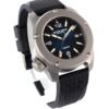 Orologio Artigianale Italiano Gruppo Ardito Modello Lince Titanio Sub 1000 Metri Blu
