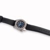 Orologio Artigianale Italiano Gruppo Ardito Modello Lince Titanio Sub 1000 Metri Blu