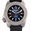 Orologio Artigianale Italiano Gruppo Ardito Modello Lince Titanio Sub 1000 Metri Blu
